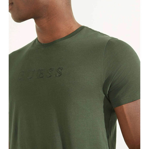 Guess Ανδρική κοντομάνικη μπλούζα Pima Embroidered Tee